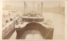 c1874 CDV PADDLE STEAMER