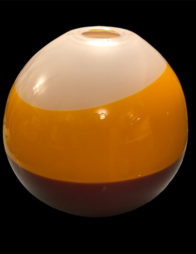 Vaso sfera vetro murano - vetro,