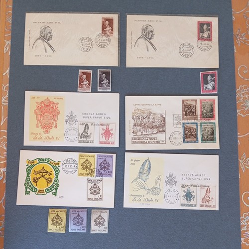 Lotto fdc vaticano - vaticano, 1963