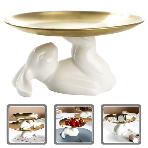 Servizio piatti snack statua - ,
