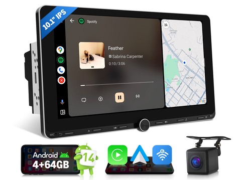 Autoradio wireless doppio - wireless, din
