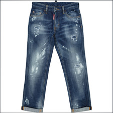 Jeans skater Dsquared2 blu