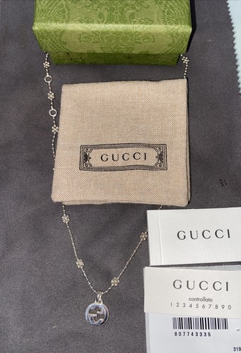 Collana gucci argento a - collana,
