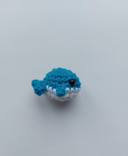 Amigurumi portachiavi balena - amigurumi,