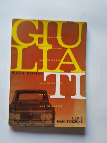 Alfa romeo giulia 1966 - romeo, ti