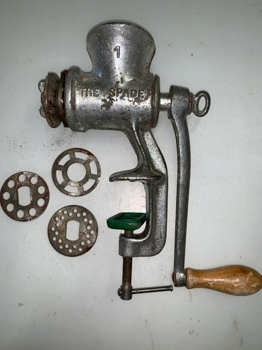Vecchio tritacarne vintage - vintage, tre