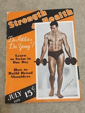 Vntg July 1939 STRENGTH &