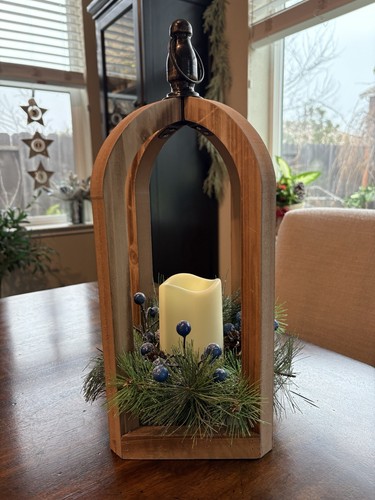 Nuova lanterna legno - nuova,