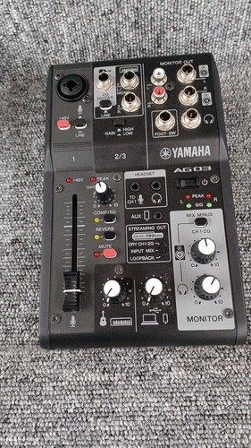Yamaha ag03mk2 mixer - yamaha, usb