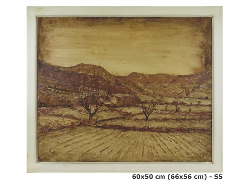 Quadro olio paesaggio - quadro,