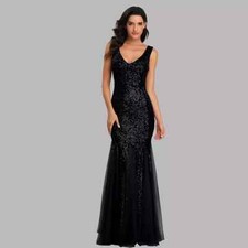 Vestito Abito Elegante Lungo