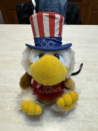 Pupazzo mascotte olimpiadi sam - mascotte,