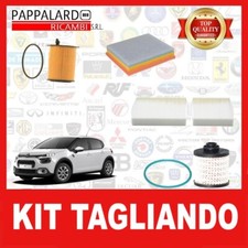 KIT TAGLIANDO 4 FILTRI CITROEN