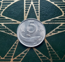 ($)  5 Lire 1996 (Delfino) -