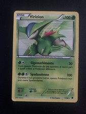 Carta Pokémon Virizion Holo Ita Italiano 17/98 Forze Nuove