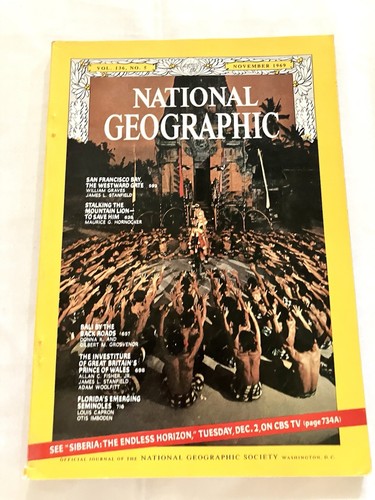 National geographic magazine - national,