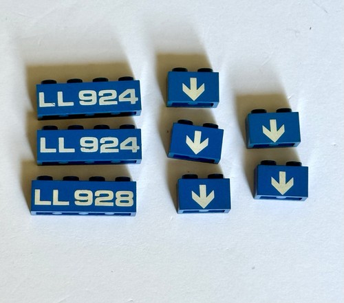 Lego 3010p928 blu 1x5 - blu,