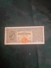 Banconota  Banca D'Italia  di