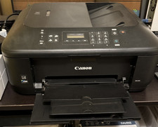 Canon PIXMA MX395 Stampante Multifunzione a Colori a Getto d'Inchiostro - Nero