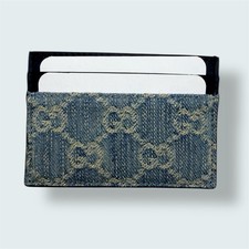 Gucci Portacarte in Denim GG