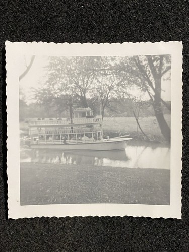 Small steamship river boat - small,