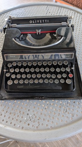 Macchina scrivere olivetti - macchina,
