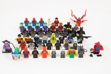 LEGO Super Heroes 43 Minifigures Lot + 2 Collectible + 2 Bonus / SH048