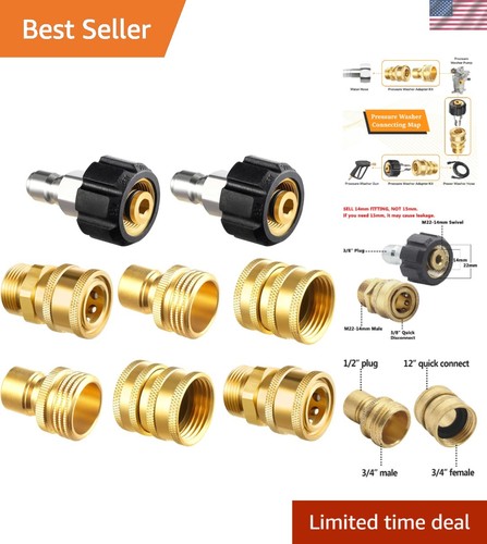 Set adattatore girevole - adattatore, m22
