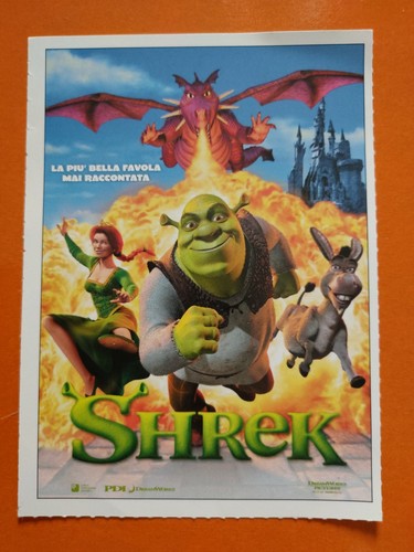 Shrek 2001 mini locandina - shrek,