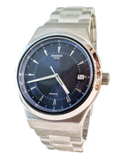 Orologio Uomo SWATCH SISTEM51 SHIMMER AT DUSK YIS435G in acciaio automatico data