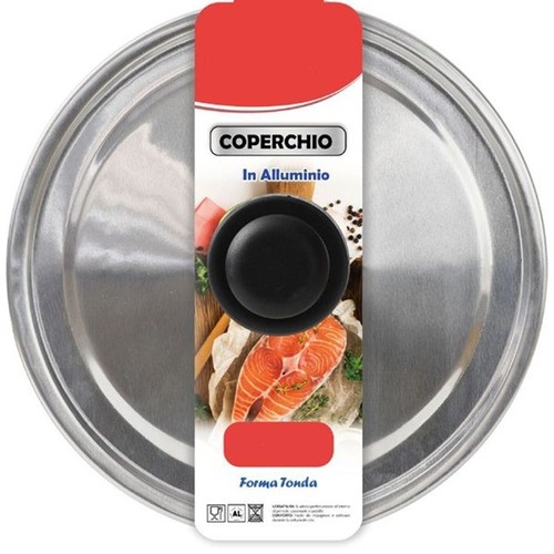 Coperchio alluminio tondo - coperchio,