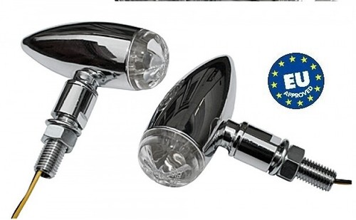 Coppia frecce cromate - , led