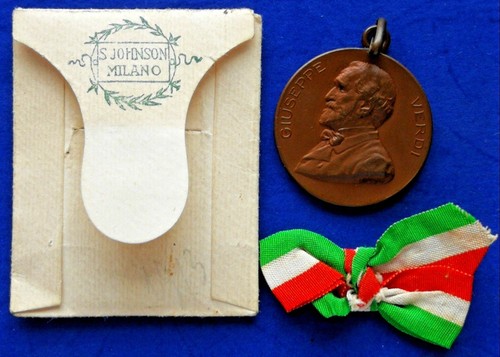 Medaglia giuseppe verdi - medaglia,