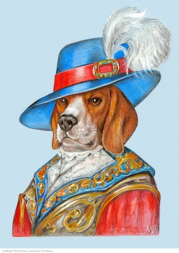 Beagle lord stampa - a3,