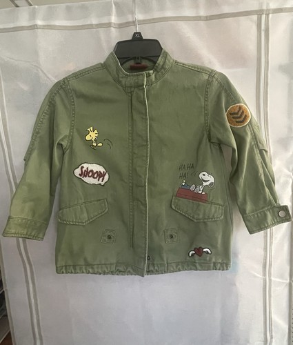 Giacca militare verde - , zara
