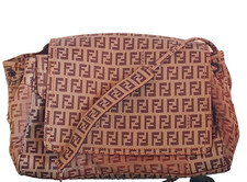 Borsa a tracolla Fendi monogram zucca, Vintage