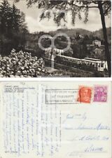 TORINO - SASSI - TRAMVIA A DENTIERA DI SUPERGA - TRENO FUORI STAZIONE 1963