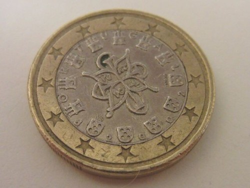 Moneta euro portogallo - 1,