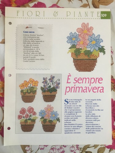 Schema punto croce ricamo - schema,