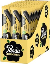 LIQUIRIZIA PANDA CLASSICA  NATURALE 100% VEGANA 32gr (36PZ)