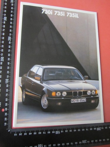 Brochure bmw 730i 735i - -,