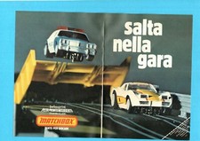 TOP980-PUBBLICITA'/ADVERTISING-1980-MATCHBOX-PISTA PRONTO INTERVENTO-2 fogli