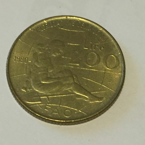 Moneta 200 lire fao - moneta, da