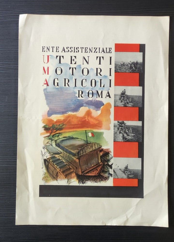 Antica pubblicita trattori - pubblicita,