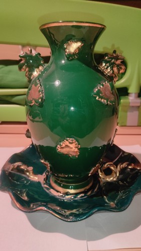 Vaso ceramica edera - vaso,
