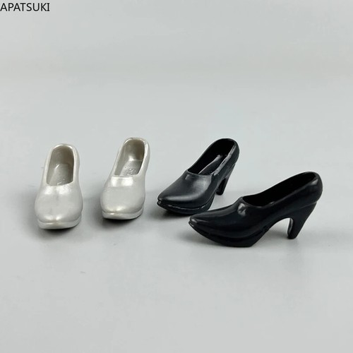 Scarpe nere argento alta moda