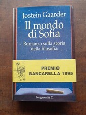 JOSTEIN GAARDER IL MONDO DI SOFIA  EDIZIONI LONGANESI ANNO 1995