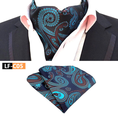 Cravatta uomo classica ascot - uomo,