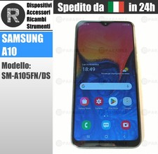 Samsung Galaxy A10 SM-A105FN/DS Nero Dual SIM + SD 2/32 6.2" Usato GARANTITO BC