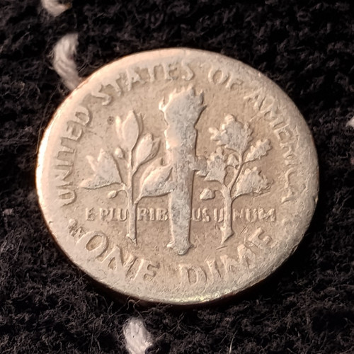 1967 roosevelt dime 10c - roosevelt,